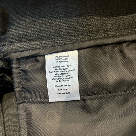 NWT Talbots size 4 Refined Bi-Stretch Straight Leg Pants High Waist Gray - Picture 12 of 12